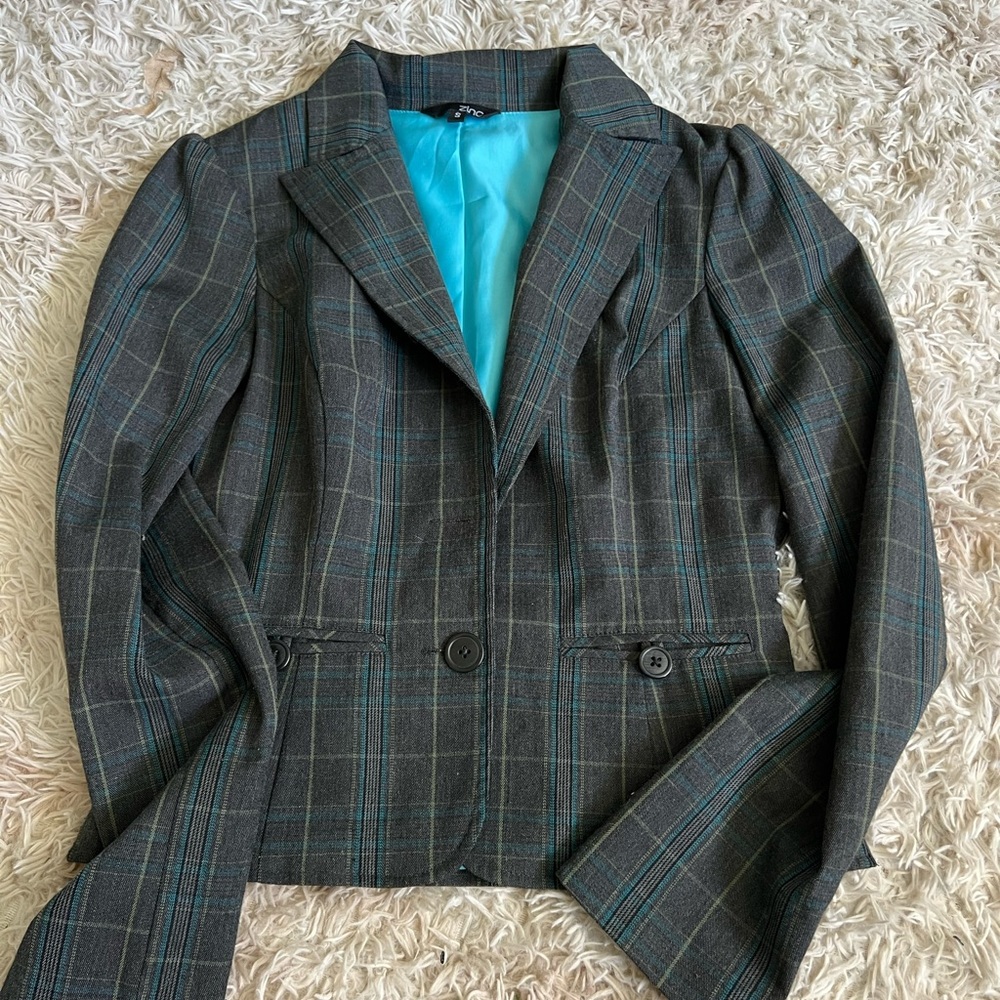 Zinc blazer size small